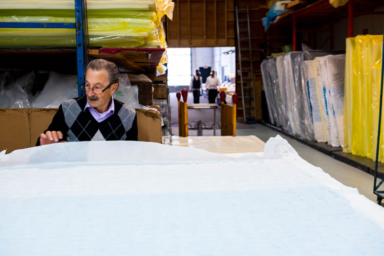 Natural latex mattress Laval